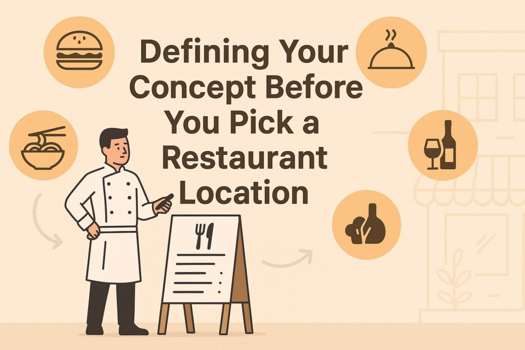 Defining Your Concept Before You Pick a Restaurant Location