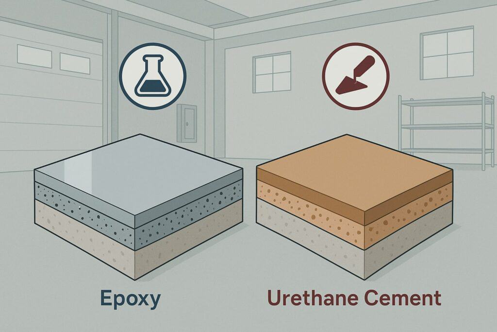 Epoxy and Urethane Cement Flooring Systems