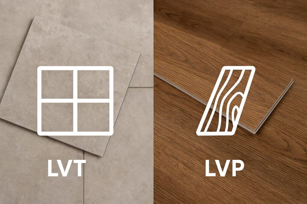 Luxury Vinyl Tile (LVT) and Luxury Vinyl Plank (LVP)