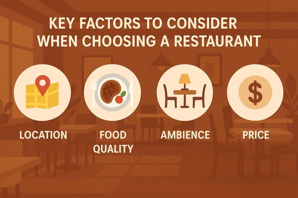 Matching Restaurant Types to Different Occasions