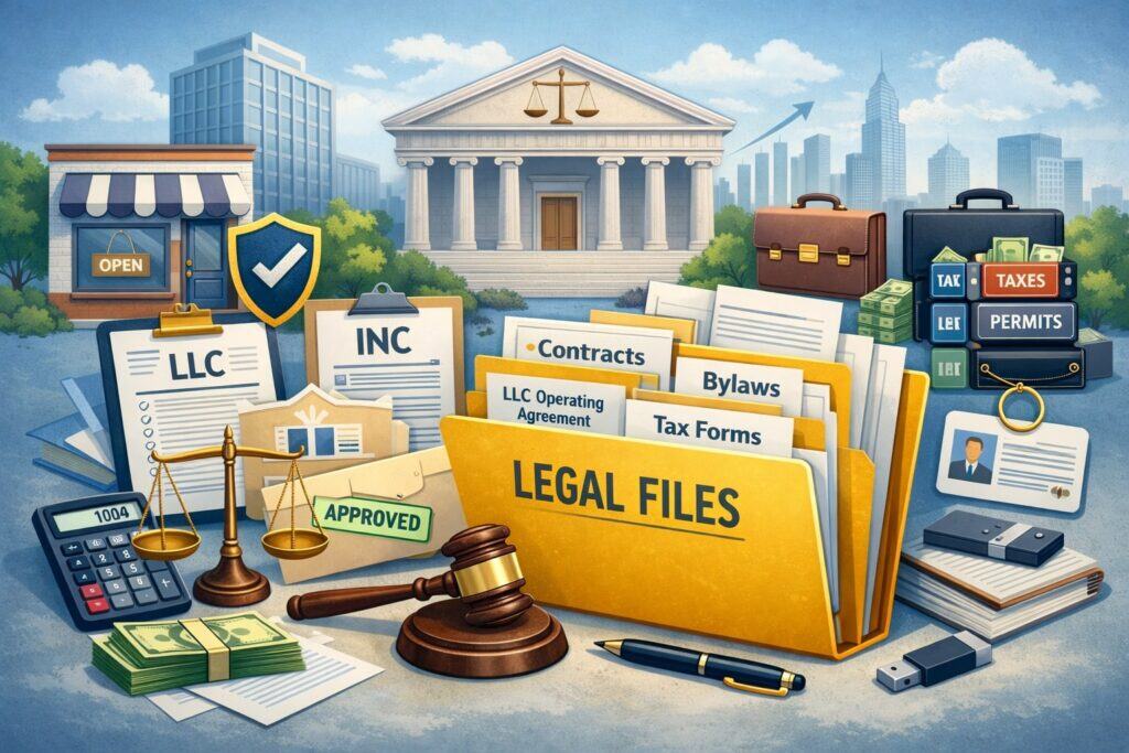 Form Your Business Correctly and Build Your “Legal Folder”