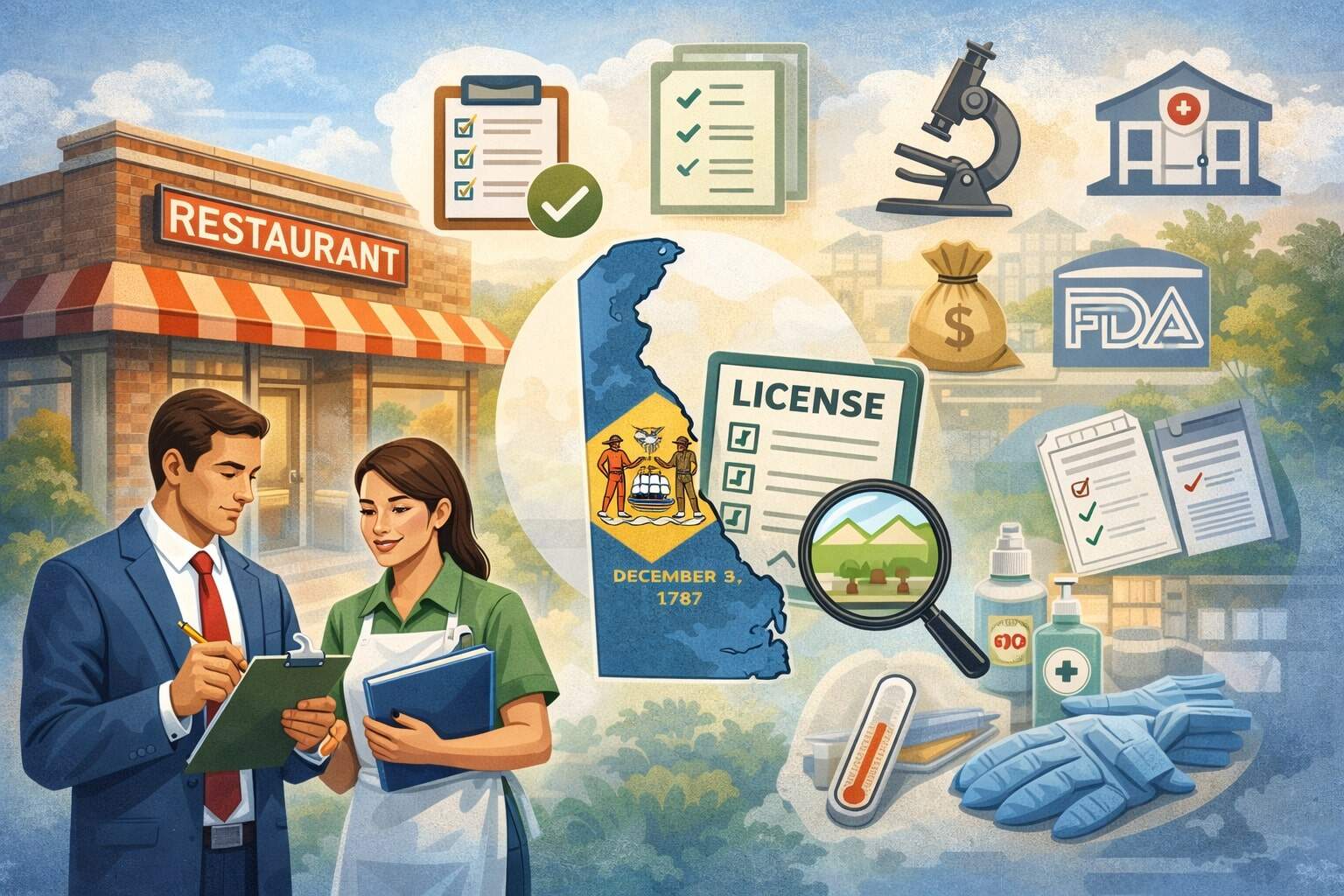 Restaurant Licensing Requirements in Delaware Explained