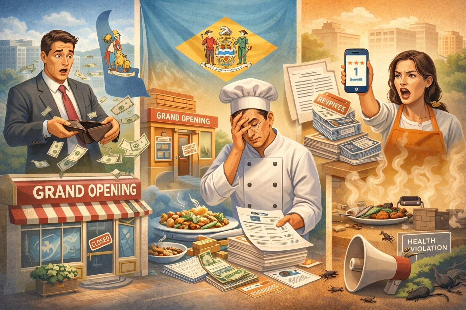 Restaurant Startup Mistakes to Avoid in Delaware