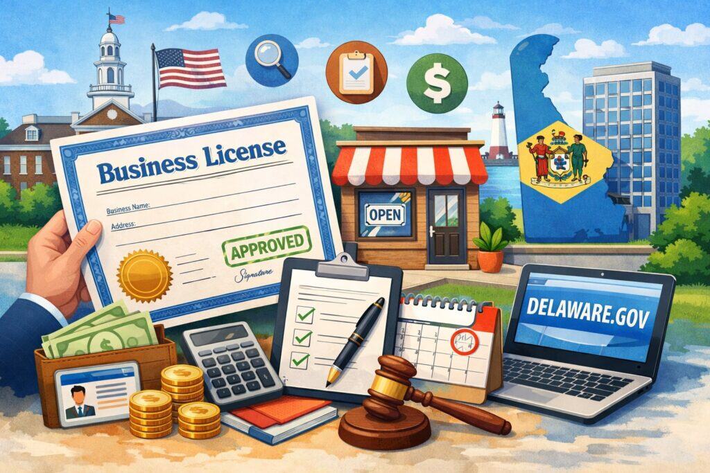 Step 2: Get Your Delaware General Business License