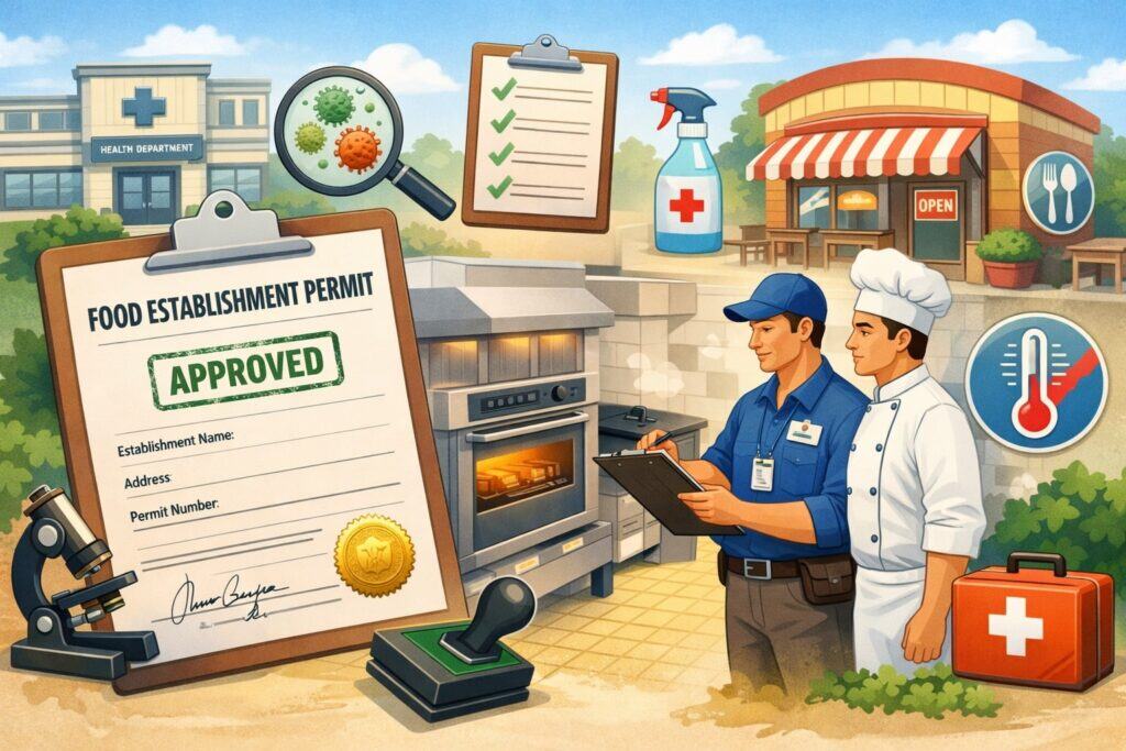 Step 3: Secure a Food Establishment Permit from the Division of Public Health