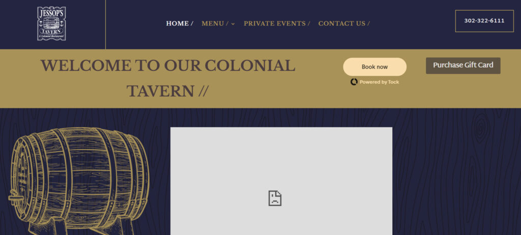 Jessop’s Tavern & Colonial Restaurant (Historic New Castle)